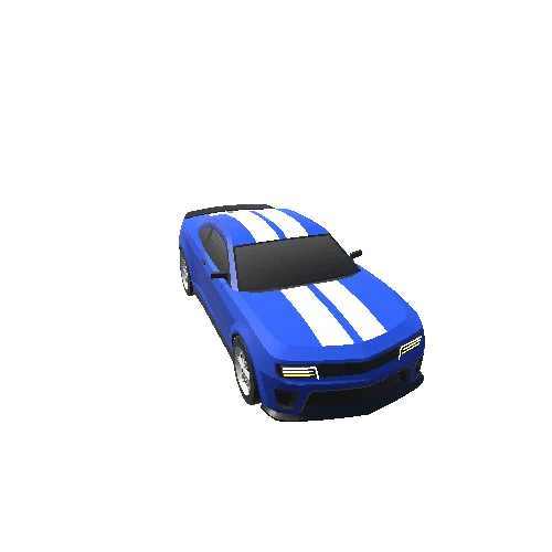 Free Racing Car Blue Variant